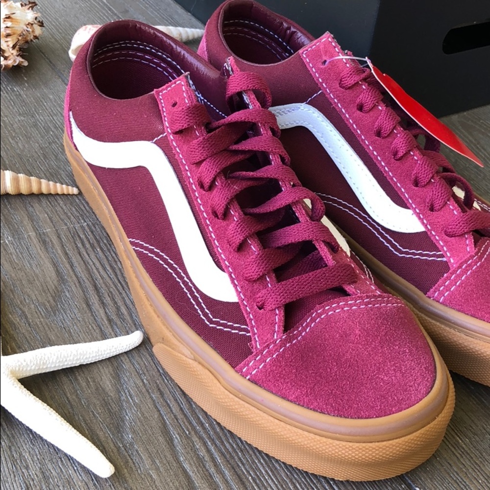 🌴🌼VANS- GUM BEET RED/ROTALE🌼🌴 - Picture 5 of 8
